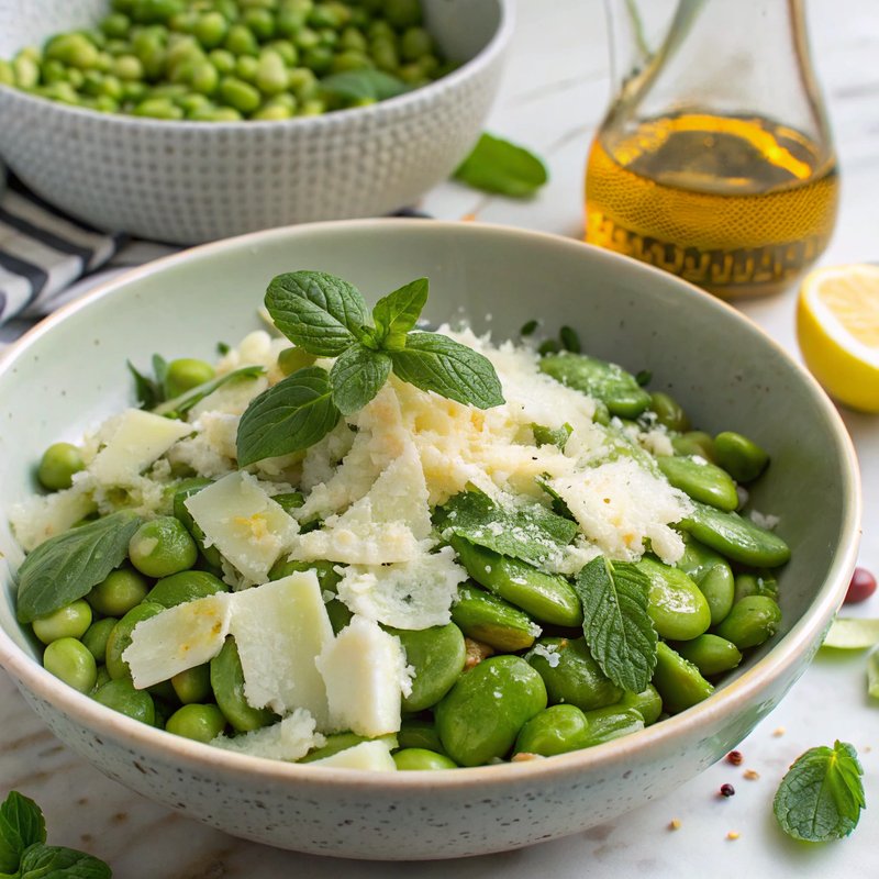 Mastering Fava Bean & Pecorino Salad: Peeling Tips & Fresh Flavors